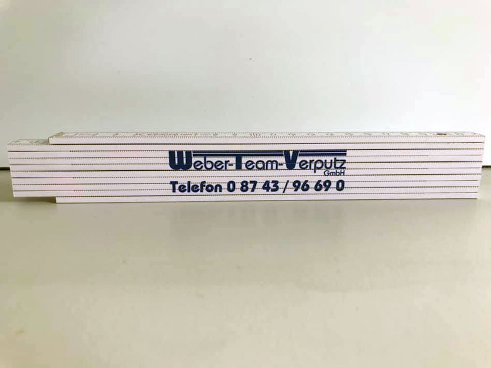 Meterstab Weber Team Verputz